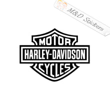 2x Harley-Davidson Logo Vinyl Decal Sticker Different colors & size for Cars/Bikes/Windows