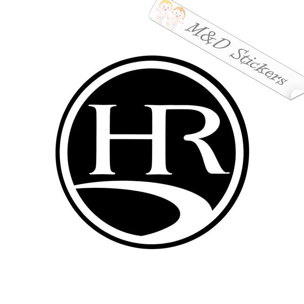 2x Holiday Rambler RV Trailers Logo Vinyl Decal Sticker Different colors & size for Cars/Bikes/Windows
