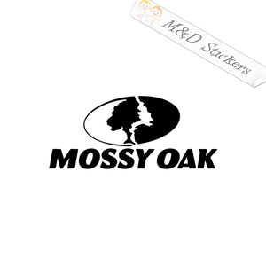 2x Mossy Oak logo Vinyl Decal Sticker Different colors & size for Cars/Bikes/Windows