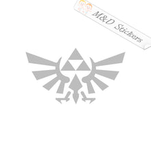 Legend of Zelda Hyrule Crest TriForce Logo (4.5" - 30") Vinyl Decal in Different colors & size for Cars/Bikes/Windows