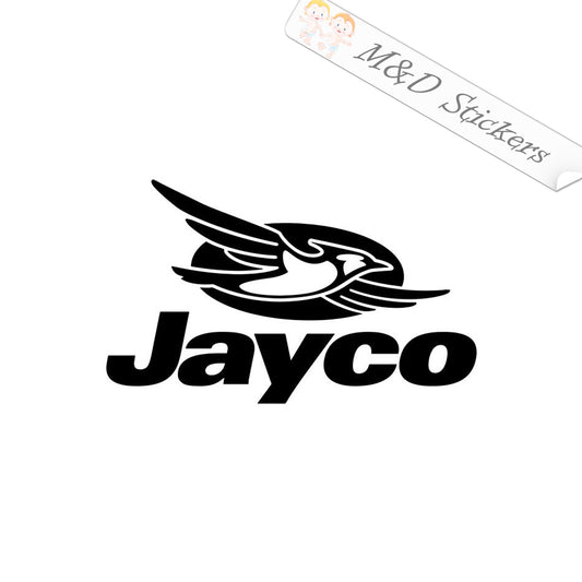 2x Jayco RV Trailers Logo Vinyl Decal Sticker Different colors & size for Cars/Bikes/Windows