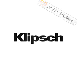 2x Klipsch Vinyl Decal Sticker Different colors & size for Cars/Bikes/Windows