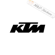 2x KTM Logo Vinyl Decal Sticker Different colors & size for Cars/Bikes/Windows