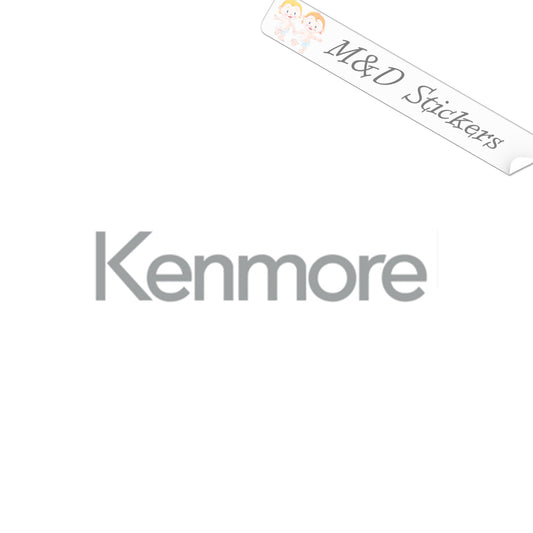 Kenmore Logo (4.5" - 30") Vinyl Decal in Different colors & size for Cars/Bikes/Windows