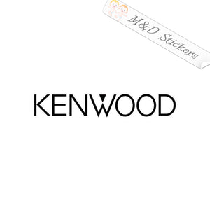 2x Kenwood Vinyl Decal Sticker Different colors & size for Cars/Bikes/Windows