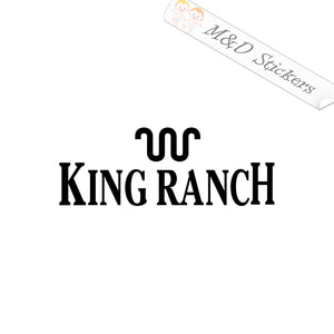 King Ranch Logo (4.5" - 30") Vinyl Decal in Different colors & size for Cars/Bikes/Windows
