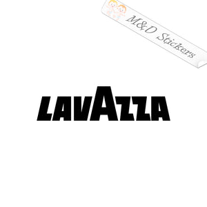 2x Lavazza coffee logo Vinyl Decal Sticker Different colors & size for Cars/Bikes/Windows