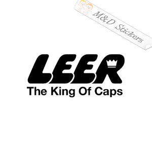 2x Leer truck caps Vinyl Decal Sticker Different colors & size for Cars/Bikes/Windows