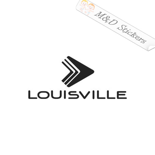 2x Louisville Ladders Logo Vinyl Decal Sticker Different colors & size for Cars/Bikes/Windows