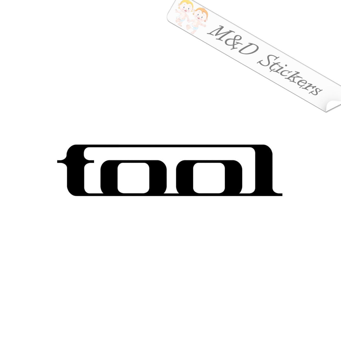 Tool Music band Logo (4.5" - 30") Vinyl Decal in Different colors & size for Cars/Bikes/Windows