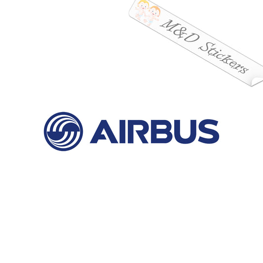 Airbus Logo (4.5" - 30") Vinyl Decal in Different colors & size for Cars/Bikes/Windows