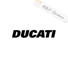 2x Ducati Logo Vinyl Decal Sticker Different colors & size for Cars/Bikes/Windows