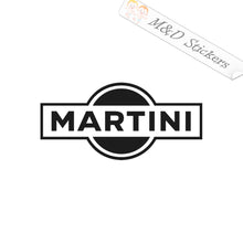 Martini Logo (4.5" - 30") Vinyl Decal in Different colors & size for Cars/Bikes/Windows