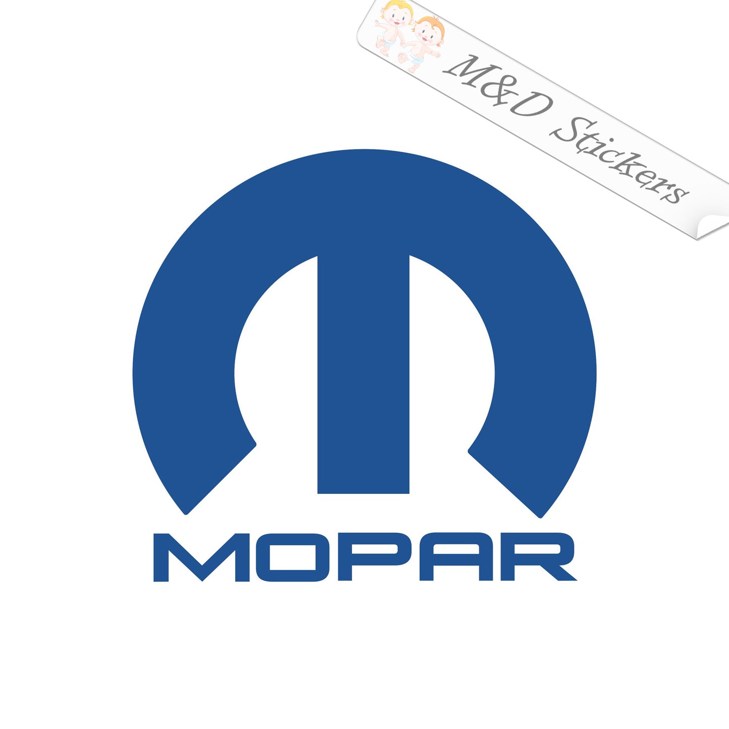 Mopar (4.5" - 30") Vinyl Decal in Different colors & size for Cars/Bikes/Windows