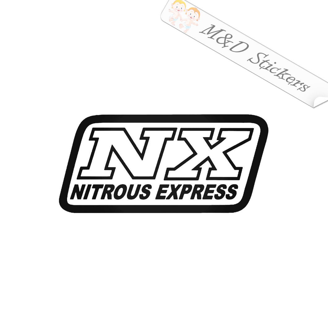 2x NX Nitrous Express Boost Vinyl Decal Sticker Different colors & size for Cars/Bikes/Windows
