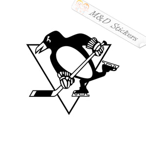 Pittsburgh Penguins Logo (4.5" - 30") Vinyl Decal in Different colors & size for Cars/Bikes/Windows