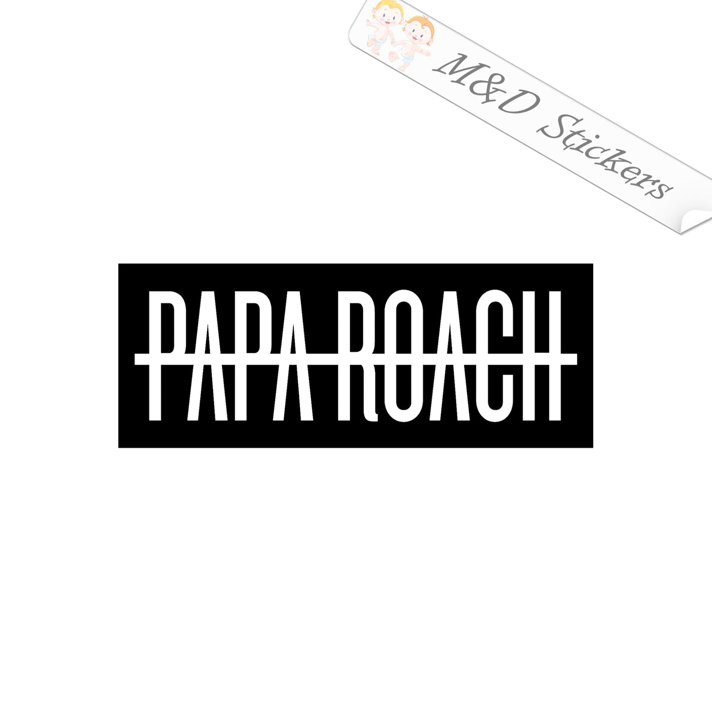 Papa Roach Music band Logo (4.5" - 30") Vinyl Decal in Different colors & size for Cars/Bikes/Windows