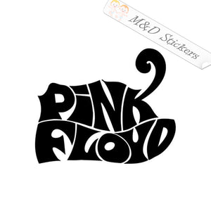 Pink Floyd Logo (4.5" - 30") Vinyl Decal in Different colors & size for Cars/Bikes/Windows