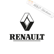 2x Renault Logo Decal Sticker Different colors & size for Cars/Bikes/Windows