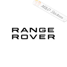 2x Range Rover Logo Vinyl Decal Sticker Different colors & size for Cars/Bikes/Windows