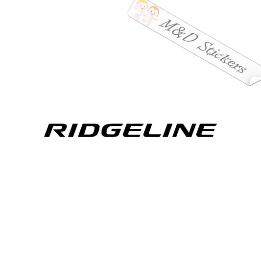 Honda Ridgeline script (4.5" - 30") Vinyl Decal in Different colors & size for Cars/Bikes/Windows