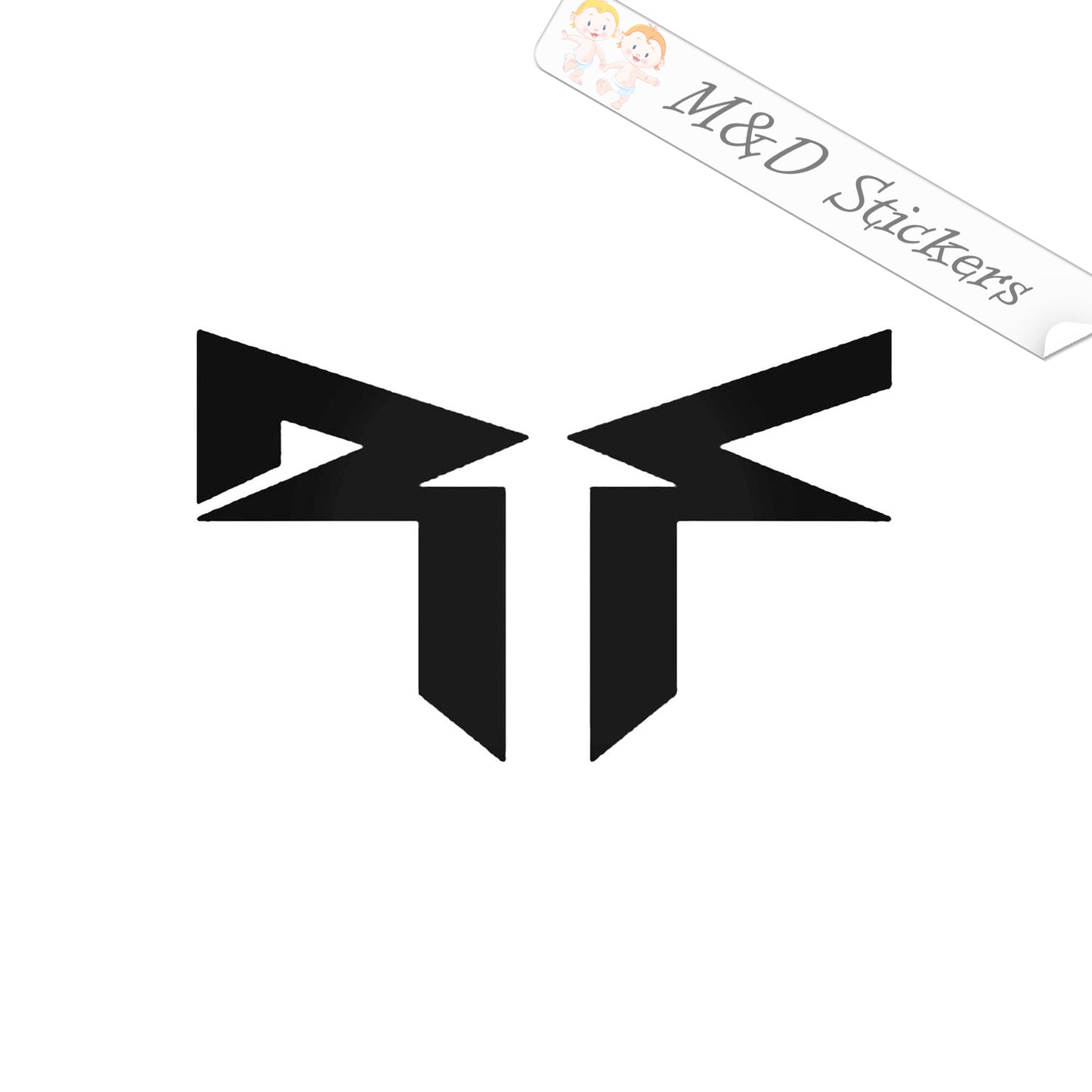 2x Rockford Fosgate Vinyl Decal Sticker Different colors & size for Cars/Bikes/Windows