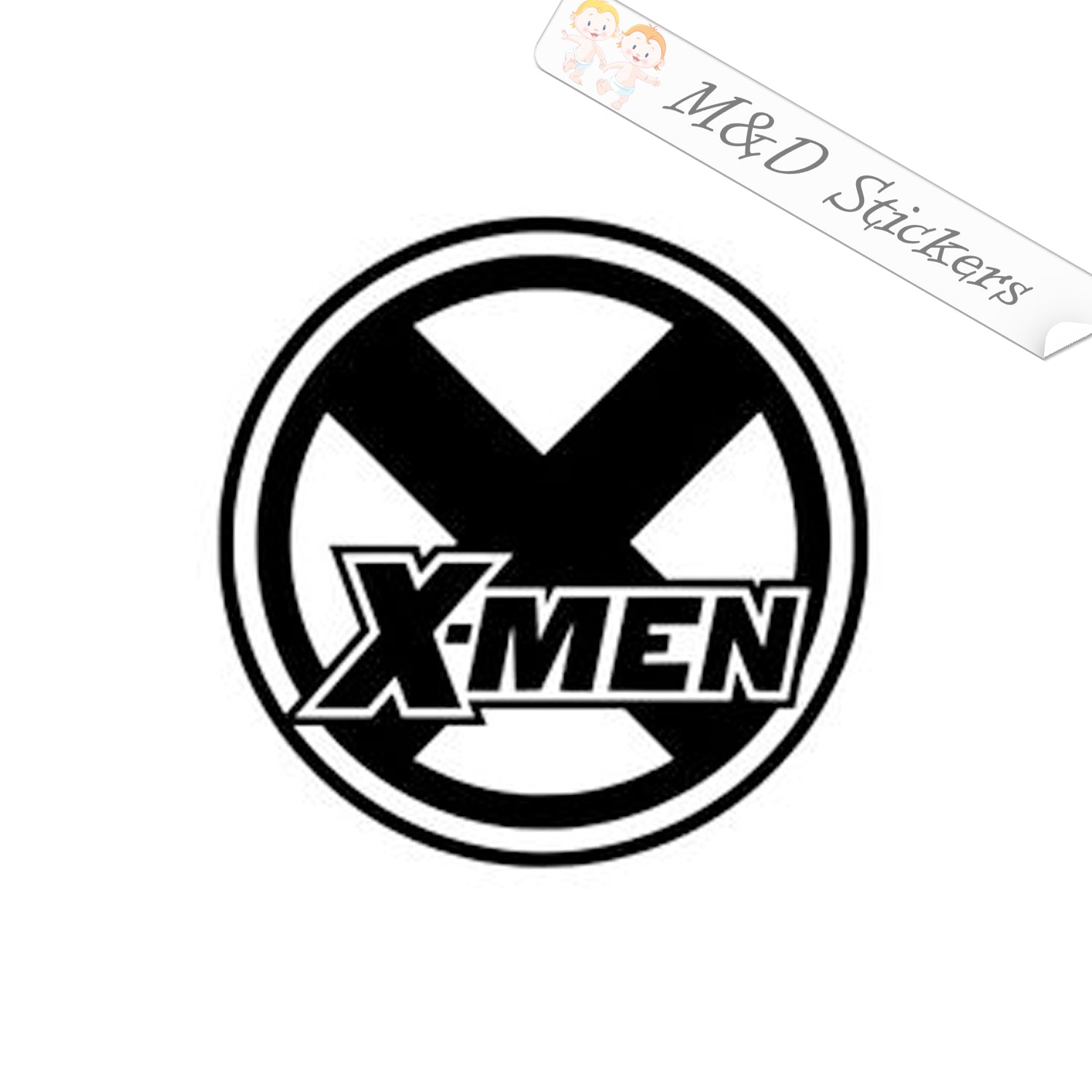 X Men Logo Sticker