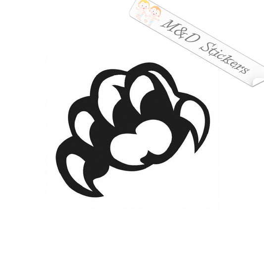 Beast Claw (4.5" - 30") Vinyl Decal in Different colors & size for Cars/Bikes/Windows