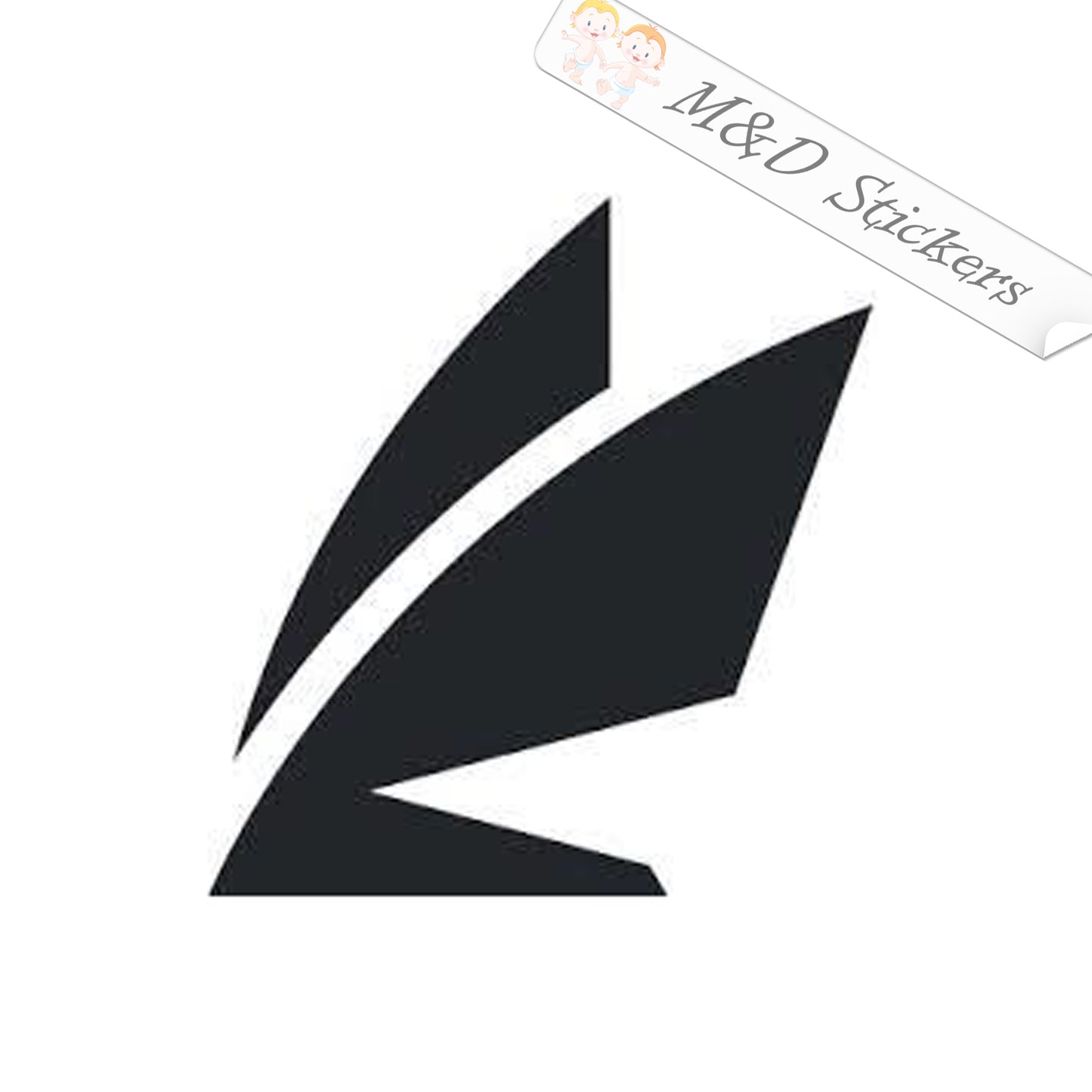 2x Sage Fishing Rods Vinyl Decal Sticker Different colors & size for Cars/Bikes/Windows