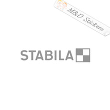 2x Stabila tools Logo Vinyl Decal Sticker Different colors & size for Cars/Bikes/Windows