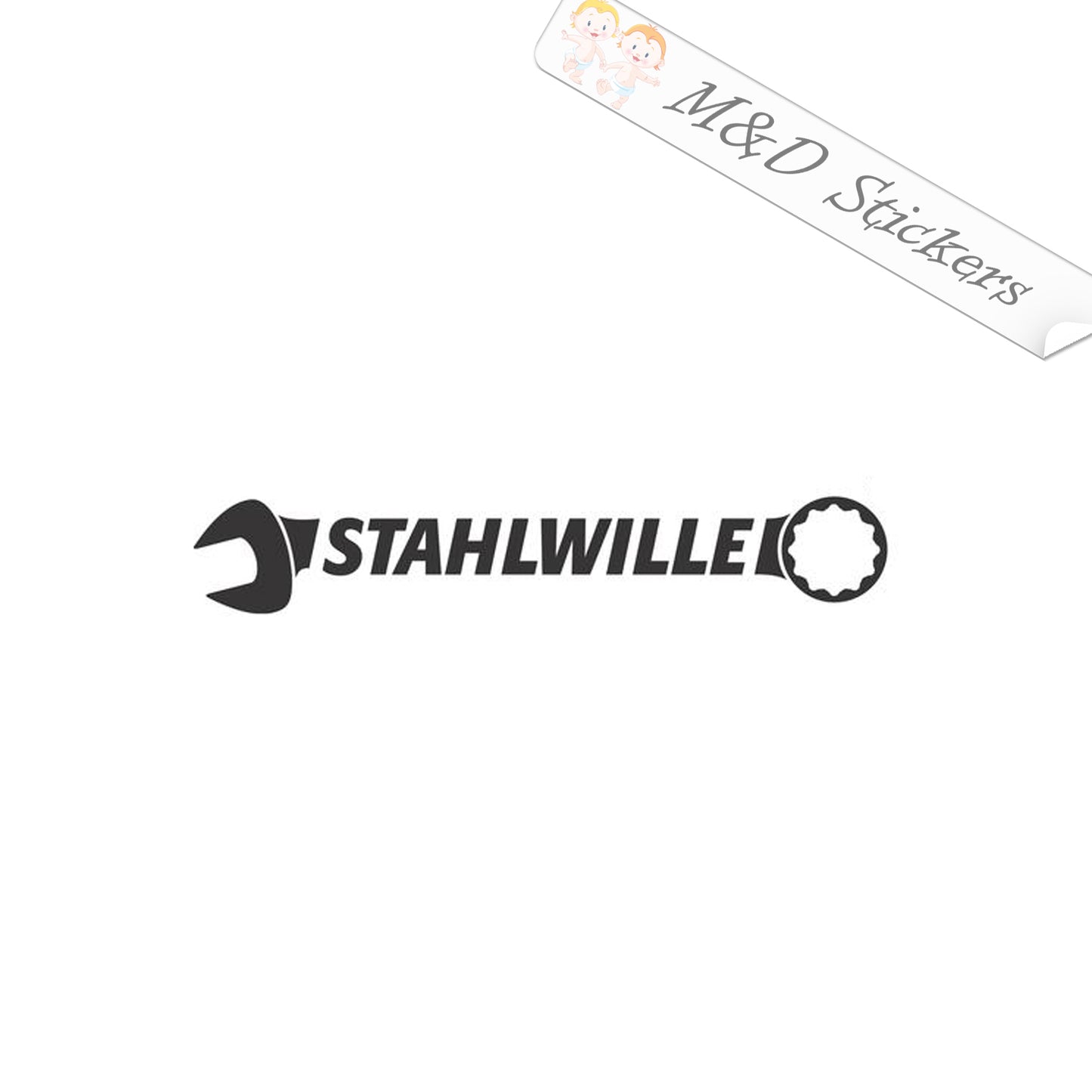 2x Stahlwille Tools Logo Vinyl Decal Sticker Different colors & size for Cars/Bikes/Windows