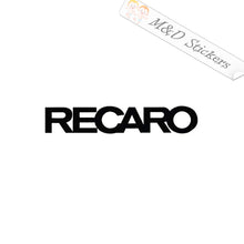 2x Recaro Racing Gaming seats Logo Vinyl Decal Sticker Different colors & size for Cars/Bikes/Windows