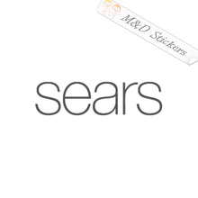 2x Sears logo Vinyl Decal Sticker Different colors & size for Cars/Bikes/Windows