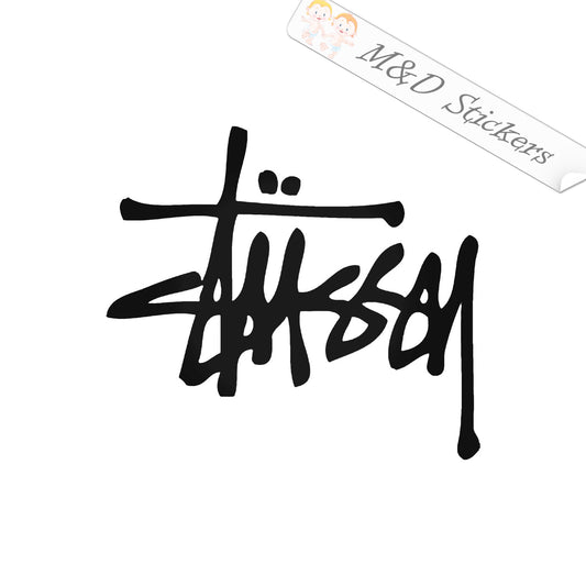 2x Stussy Logo Vinyl Decal Sticker Different colors & size for Cars/Bikes/Windows