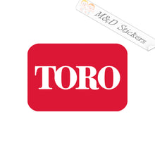 2x Toro Logo Vinyl Decal Sticker Different colors & size for Cars/Bikes/Windows