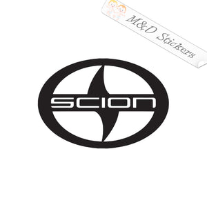 2x Scion Logo Vinyl Decal Sticker Different colors & size for Cars/Bikes/Windows