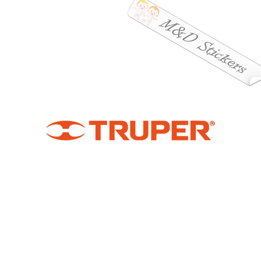 2x Truper garden Tools Logo Vinyl Decal Sticker Different colors & size for Cars/Bikes/Windows