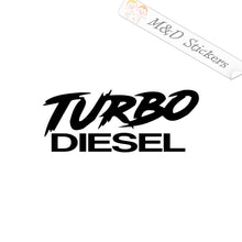 2x Turbo Diesel Vinyl Decal Sticker Different colors & size for Cars/Bikes/Windows