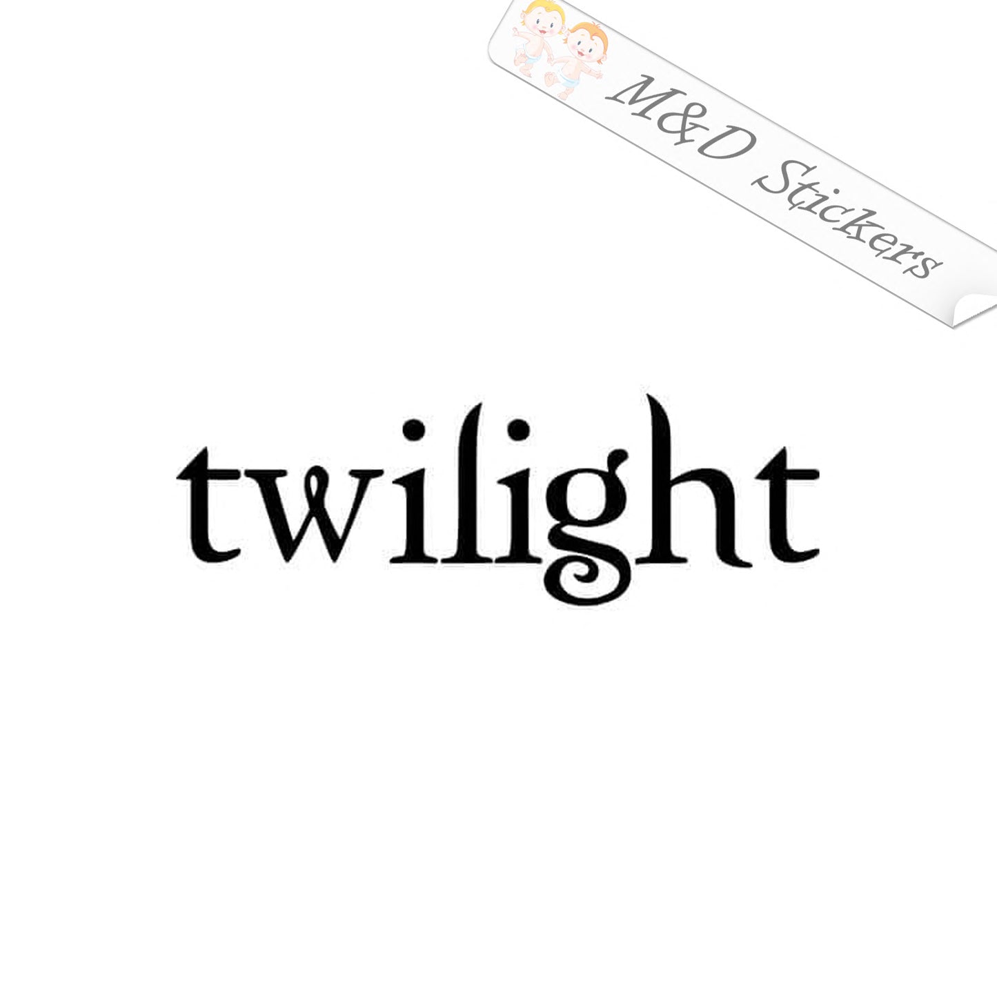 2x Twilight Saga Vinyl Decal Sticker Different colors & size for Cars/Bikes/Windows