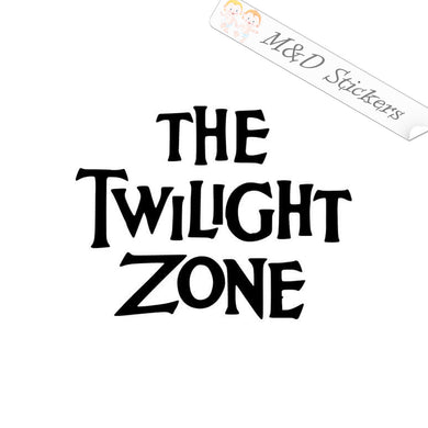 2x The Twilight Zone Vinyl Decal Sticker Different colors & size for Cars/Bikes/Windows