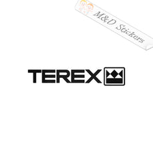 2x Terex Construction Logo Vinyl Decal Sticker Different colors & size for Cars/Bikes/Windows