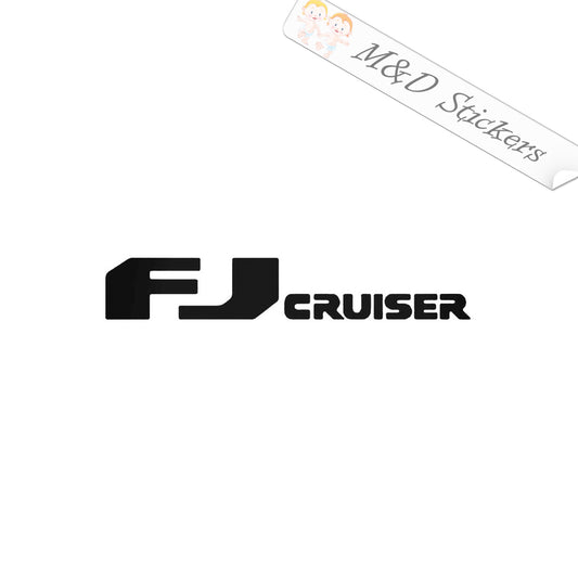 2x Toyota FJ Cruiser Vinyl Decal Sticker Different colors & size for Cars/Bikes/Windows