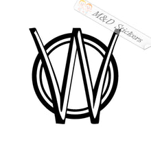 2x Jeep Willy Logo Vinyl Decal Sticker Different colors & size for Cars/Bikes/Windows