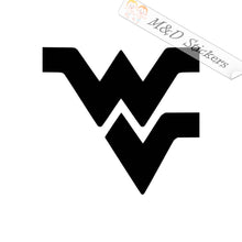 WVU West Virginia University Logo (4.5" - 30") Vinyl Decal in Different colors & size for Cars/Bikes/Windows
