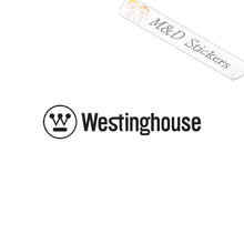 2x Westinghouse Logo Vinyl Decal Sticker Different colors & size for Cars/Bikes/Windows
