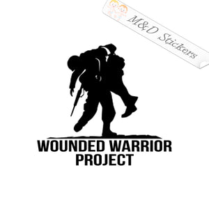 2x Wounded warrior Vinyl Decal Sticker Different colors & size for Cars/Bikes/Windows