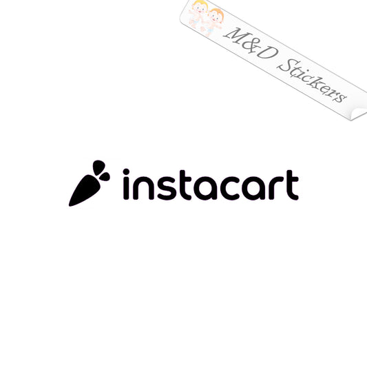 2x Instacart Logo Vinyl Decal Sticker Different colors & size for Cars/Bikes/Windows