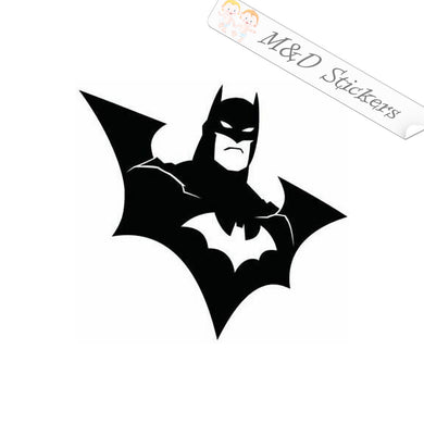 2x Batman Vinyl Decal Sticker Different colors & size for Cars/Bikes/Windows
