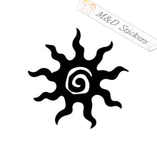 2x Southwestern sun art silhouette Vinyl Decal Sticker Different colors & size for Cars/Bikes/Windows