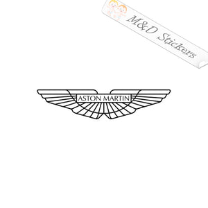 Aston Martin Logo (4.5" - 30") Vinyl Decal in Different colors & size for Cars/Bikes/Windows